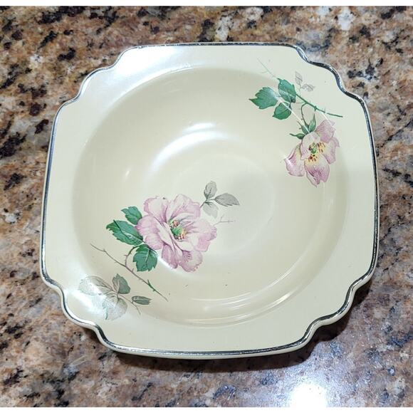Vintage Homer Laughlin Briar Rose Fruit Bowl 5", Undamaged, Rare - Picture 1 of 8